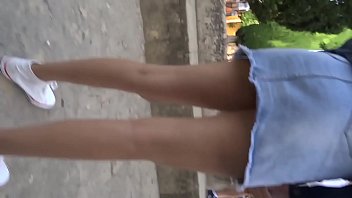 thong ass mini skirt