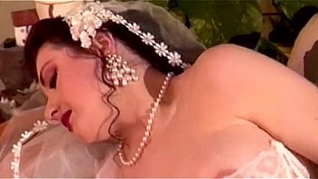 Jessica Rizzo in wedding dress fucking with a guy