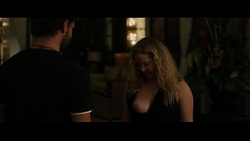 Amy Schumer's juicy boob popped up