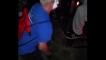 Clown Sucking On Feet At The 2018 Gathering Of The Juggalos Parking Lot Party