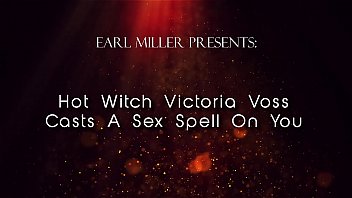 Young Fishnet Witch Victoria Voss drives her magical dildo into her devilish snatch, over & over, to cum for her sex spelled slaves! Full video at EarlMiller.com, where Erotic Art Goes Hardcore!