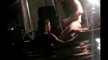 Sharing Girlfriend in the Hot Tub