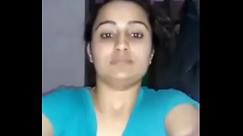 Indian Aunty stripping and touching herself