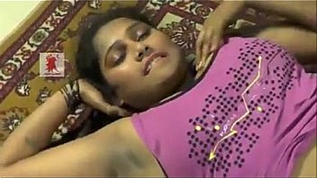 Telugu Desi girl enjoys foreplay showing naval and dark shaved armpits.MP4