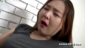 Korean girl stimulated by sex toy