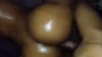 Oiled up amateur ass fucked by thick cock