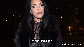 Latina amateur babe deep throating and fucking huge dick agent