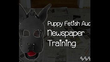 Become a dog and learn what the newspaper is for