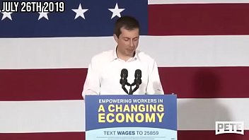US Presidential candidate Pete Buttigieg naughtily tries to steal Andrew Yang's talking points. Has he no shame at all?
