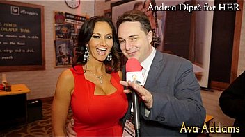 Ava Addams plays with her boobs for Andrea Diprè