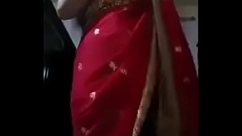 Horny bhabhi talking with her hubby and playing with her boobs and cunt