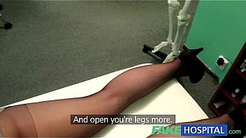 FakeHospital Hidden cameras catch patient using massage tool for an orgasm