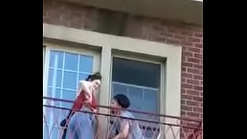 Sexo en el balcon video completo y mas en: 
