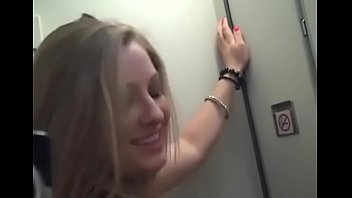 Fucking Blonde on Plane