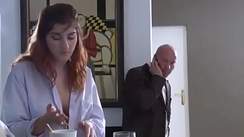 French teen fucked by mom's boss