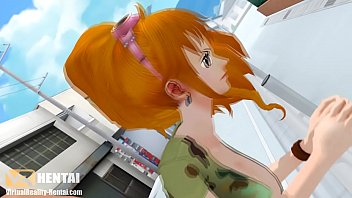 One piece nami doggystyle anal 3D