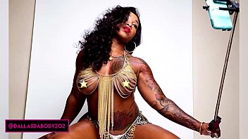 Big ass black stripper showing off her thick bubble butt  [Watch more at insta-girlz.com]