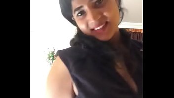 Indian girl undressing herself