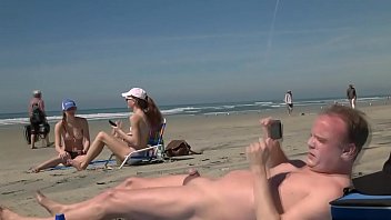 Beach girls laugh at small dick