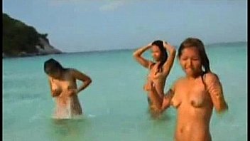 Thai teens nude on the beach