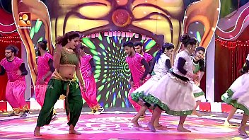 Malayalam television actress super hot dance show