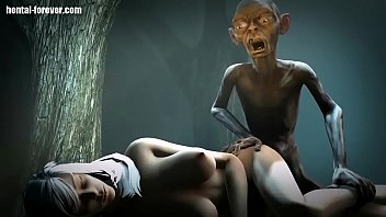 porn of the ring with gollum part 1