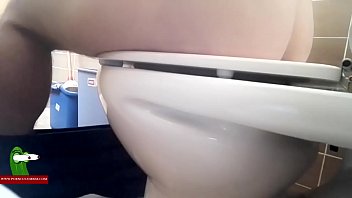 He shits on the toilet and then wants the tits of his wife ADR0366