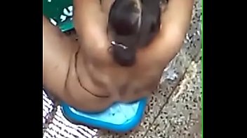 Two aunty bath naked