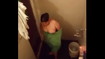 My neighbor aunty Vishala taking bath in my house. Loved her body. Taking a video shot while she is taking bath. guys enjoy.