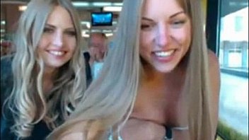 Two girls taking off their clothes in public cafe fapturbo.name