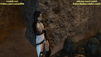 Samus getting fucked by huge Alien Xenomorph, Stomach Bulge 3d Animation