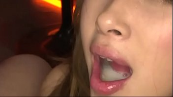 compilation of japanese hot girl serving her customers and swallowing all of their cum