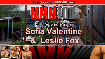 Orgía b. y salvaje en bBrcelona con las candentes Sofia Valentine y Leslie Fox