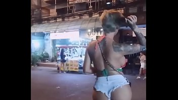 Asian TS prostitutes looking for clients on the street