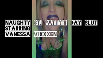 @myvanessavixen gets gagged for St. Patricks Day