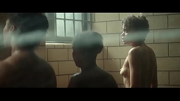 Andra Day shows her small tits and nice ass in nude and sex scenes from 2021’s The United States vs. Billie Holiday