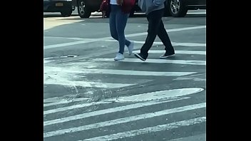 Bronx girl walking