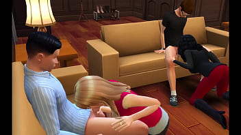 Sims 4: step Moms Exchange for Dick-Sucking Contest
