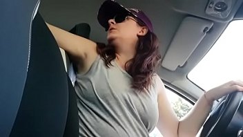 Great masturbation in the car with a mega super wet orgasm for you