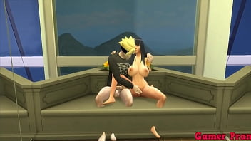 Naruto Hentai Episode 97 Hinata talks to Boruto and they end up fucking, she loves her step son's cock since he fucks her better than his father Naruto