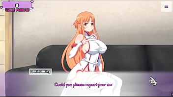 Waifu Hub [rule 34 sex games] Ep.1 Asuna Porn Couch casting - she is not so innocent