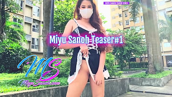 Teaser#1 Miyu Sanoh - New Filipina Sexy Model No Panties Flashing Outdoors - Teaser Video #1 - XXX Pinay Scandal Exhibitionist And Nudist