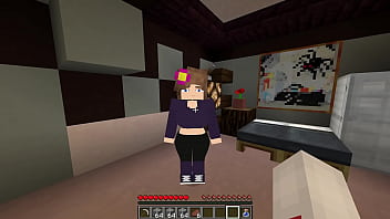 Jenny Minecraft Gets Ass Pounded At Midnight