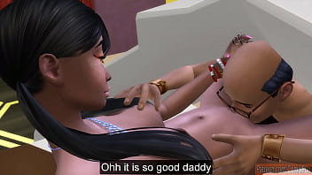 भारतीय पिता और बेटी सेक्स करते हुए