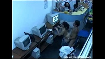 Follada  en cibercafe de Madrid
